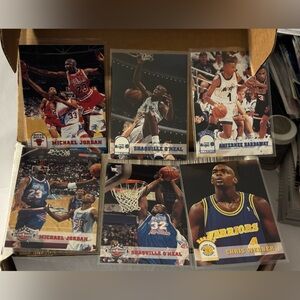 1993-94 Hoops Basketball complete set 1-421 + hoops scoops 1-28 Michael Jordan